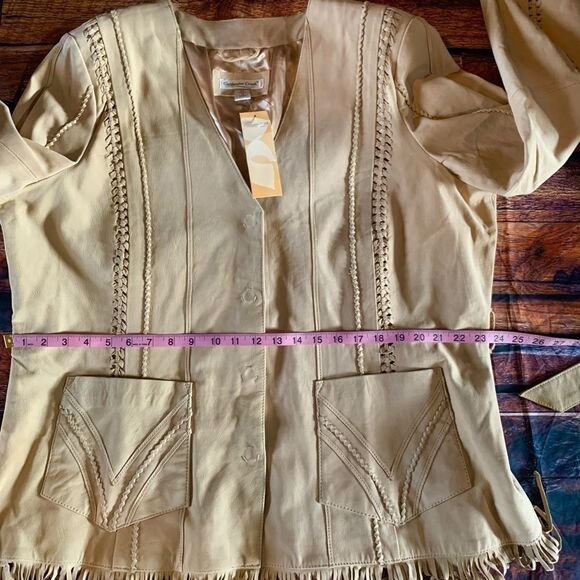 𝅺Vintage Coldwater Creek‎ Suede Jacket size 2X - Picture 5 of 16